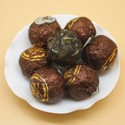 2014 Fuding White Tea Laoshoumei Xiaotuo Tea Chocolate Ball Dragon Ball 500g Bag Chenxiang Zaoxiang