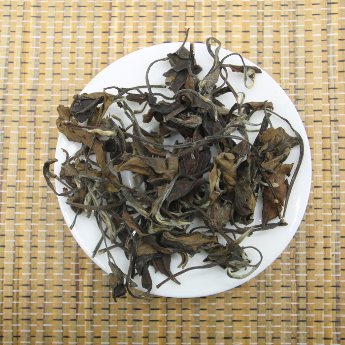 Fuding white tea 2016 gold award tribute eyebrow loose tea 250g gift box packed alpine dry warehouse jujube tea