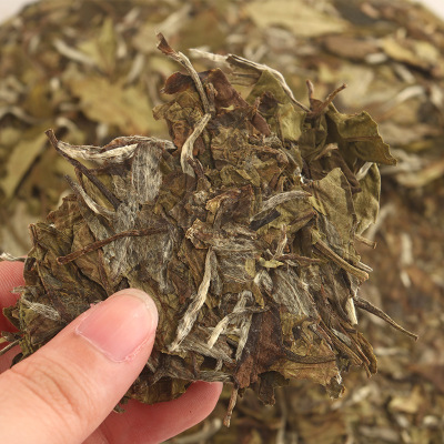 Fuding White Tea 2020 Floral White Peony Tea Cake Sun-dried Alpine Tea 350g Tasting Tea Cake