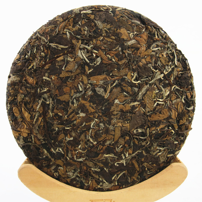 Fuding white tea aged old Shoumei tea cake 350g dry warehouse jujube fragrance Fujian pressed old tea