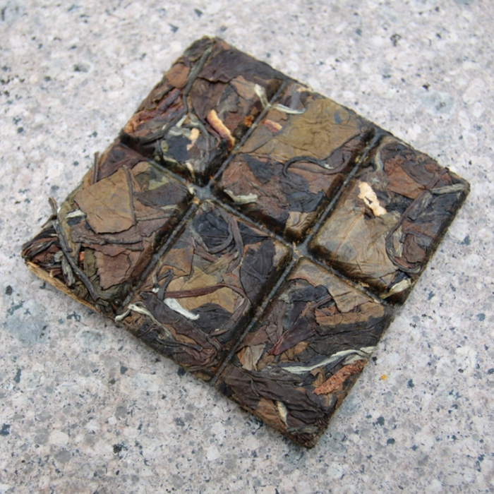 Fuding white tea aged Shoumei tangerine peel six bubble tea gift box 180g portable tea Fujian alpine tea