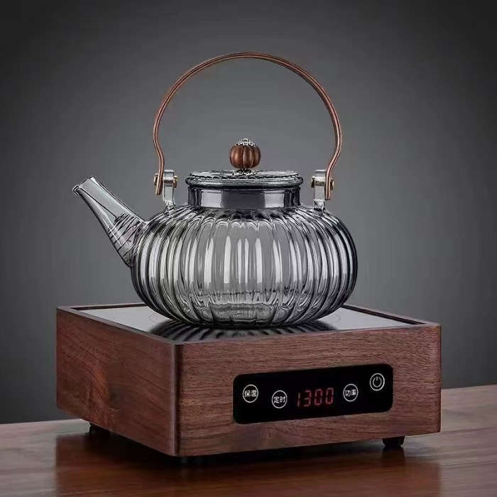 High temperature resistant glass teapot