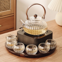High temperature resistant glass teapot